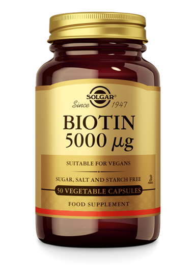 SOLGAR BIOTIN 5000MCG 50ST